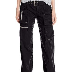 Johnny Was Pete & Greta Black Cargo Pants Size 14